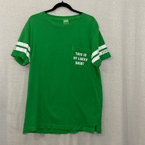 PINK brand St Patrick’s Day tee shirt